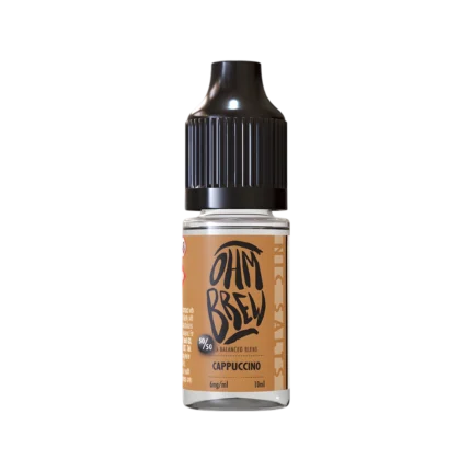 Cappuccino E-Liquid by Ohm Brew 50/50 Nic Salts