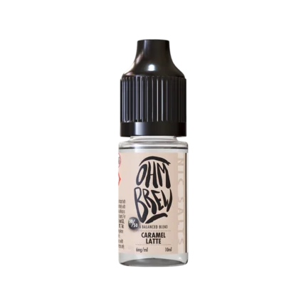Caramel Latte E-Liquid by Ohm Brew 50/50 Nic Salts