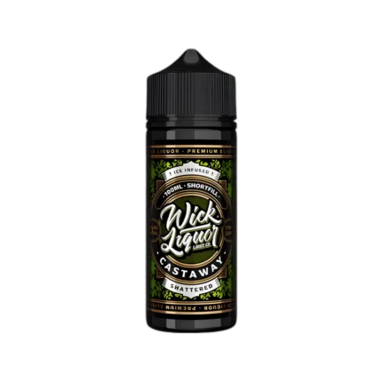 Castaway Shattered Shortfill E-Liquid by Wick Liquor 100ml