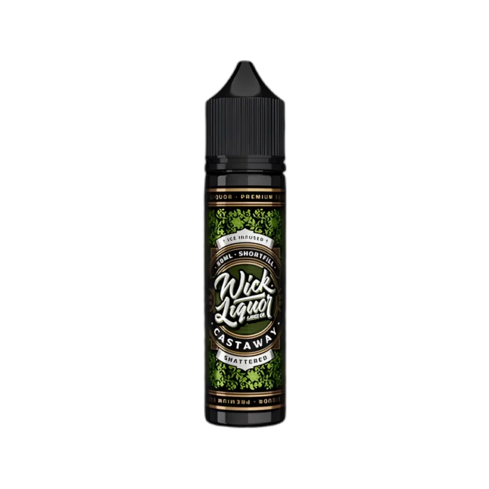 Castaway Shattered Wick Liquor Shortfill E-liquid-50ml