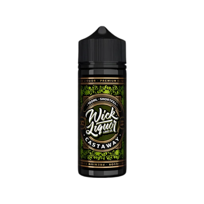 Castaway Wick Liquor Shortfill E-liquid-100ml
