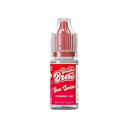 Cherry Ice Nic Salt E-Liquid by Double Brew 10ml