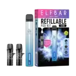 Elf Bar Elfa Turbo Refillable Pod Kit - Aurora Cyan