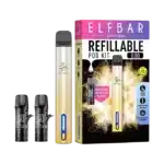Elf Bar Elfa Turbo Refillable Pod Kit - Aurora Gold