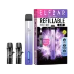 Elf Bar Elfa Turbo Refillable Pod Kit -Aurora Purple