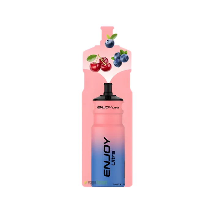 Enjoy Ultra 9000 – Water Bottle Refillable Vape Kit - Blue Razz Cherry-3