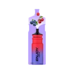 Enjoy Ultra 9000 – Water Bottle Refillable Vape Kit - Blueberry Cherry Cranberry -3