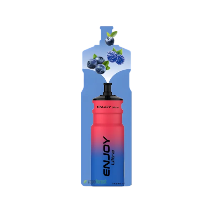 Enjoy Ultra 9000 – Water Bottle Refillable Vape Kit - Blueberry Sour Raspberry-3