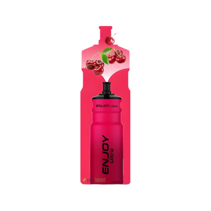 Enjoy Ultra 9000 – Water Bottle Refillable Vape Kit - Cherry-3