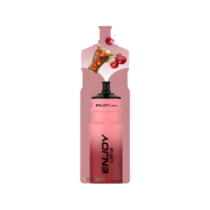 Enjoy Ultra 9000 – Water Bottle Refillable Vape Kit - Cherry Cola-3