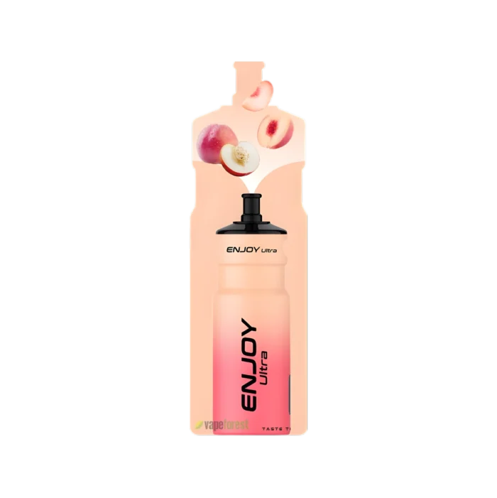 Enjoy Ultra 9000 – Water Bottle Refillable Vape Kit - Juicy Peach-3