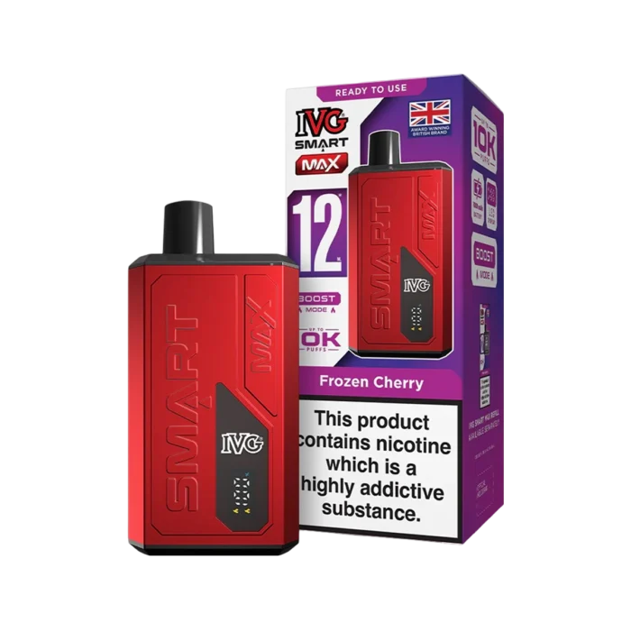 IVG Smart Max Prefilled Pod Vape Kit -Frozen Cherry