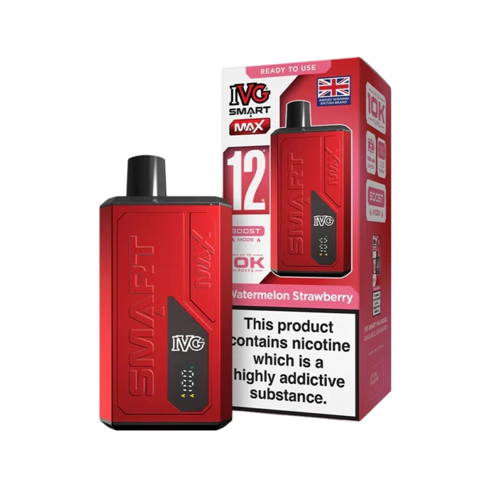 IVG Smart Max Prefilled Pod Vape Kit -Watermelon Strawberry