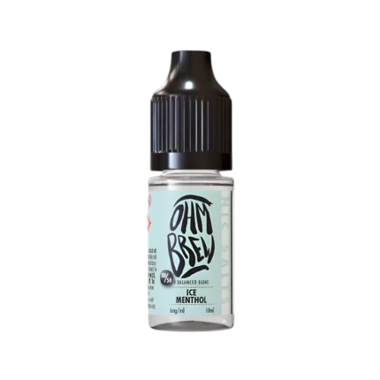 Ice Menthol E-Liquid by Ohm Brew 50/50 Nic Salts