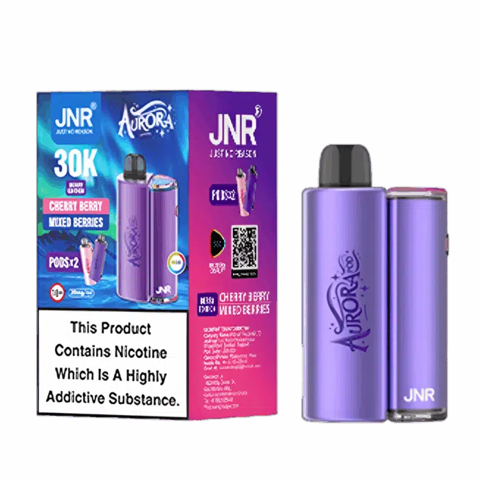 JNR Aurora 30K Pod Kit - Cherry Berry - Mixed Berries (1)