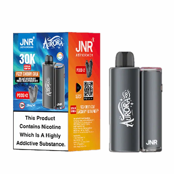 JNR Aurora 30K Pod Kit - Fizzy Cherry Cola - Blackberry Red Raspberry (1)