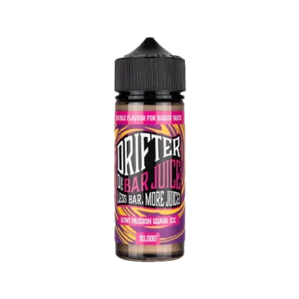 Kiwi Passion Guava Ice Shortfill E-Liquid by Drifter Bar Juice 100ml