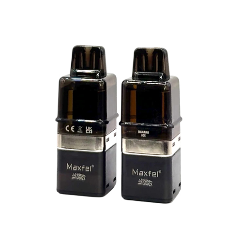 Maxfel Ultra Pro Prefilled Pods + Refill Containers - 360 view 2