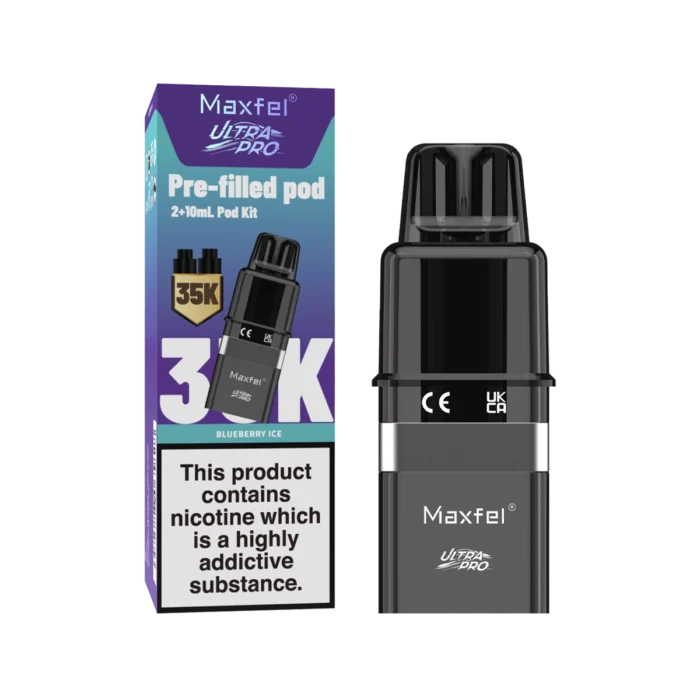 Maxfel Ultra Pro Prefilled Pod -Blueberry Ice