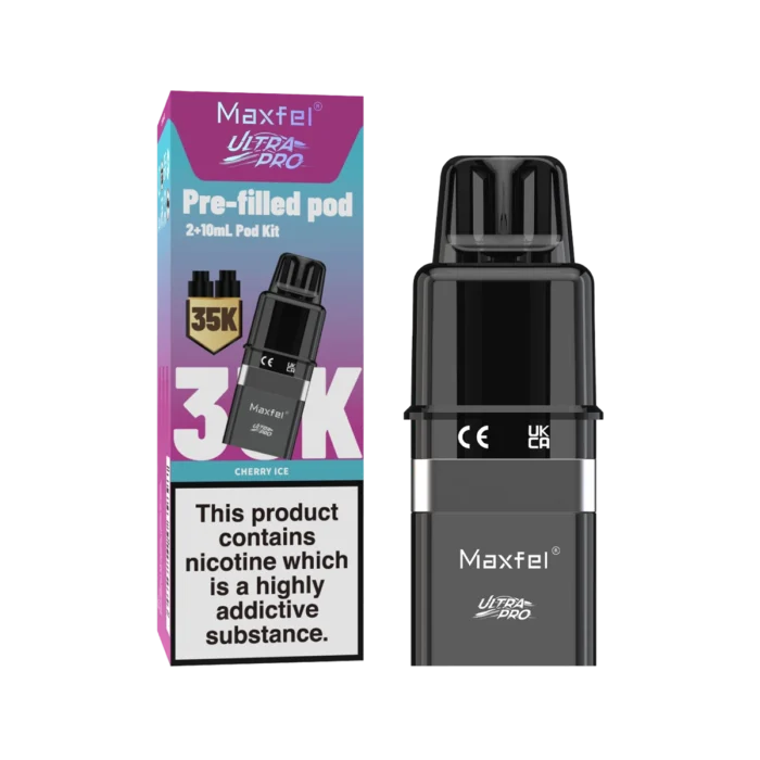 Maxfel Ultra Pro Prefilled Pod-Cherry Ice