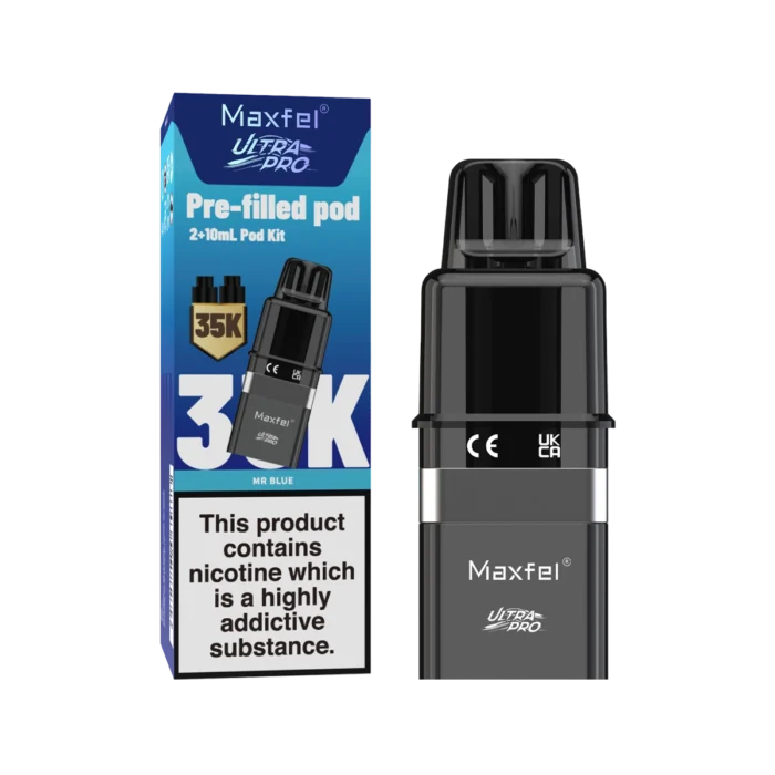 Maxfel Ultra Pro Prefilled Pod-Mr Blue