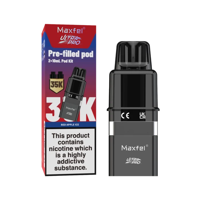 Maxfel Ultra Pro Prefilled Pod-Red Apple Ice