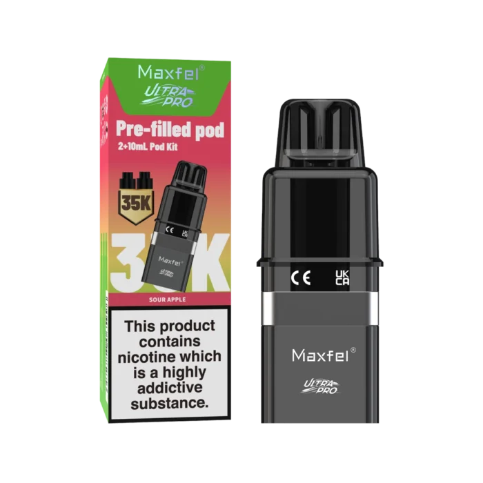 Maxfel Ultra Pro Prefilled Pod-Sour Apple