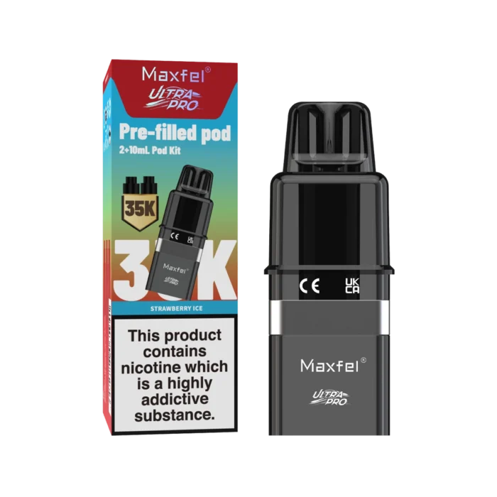 Maxfel Ultra Pro Prefilled Pod-Strawberry Ice