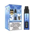 Maxfel Ultra Pro 35k Prefilled Pod Kit - Blueberry Ice-Blueberry Sour Raspberry