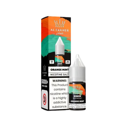 Orange Mint Nic Salt E-Liquid by Al Fakher 10ml