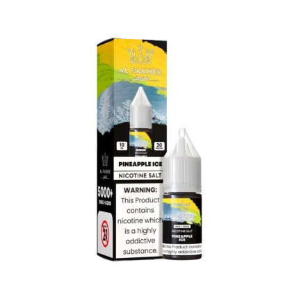 Pineapple Ice Nic Salt E-Liquid by Al Fakher 10ml