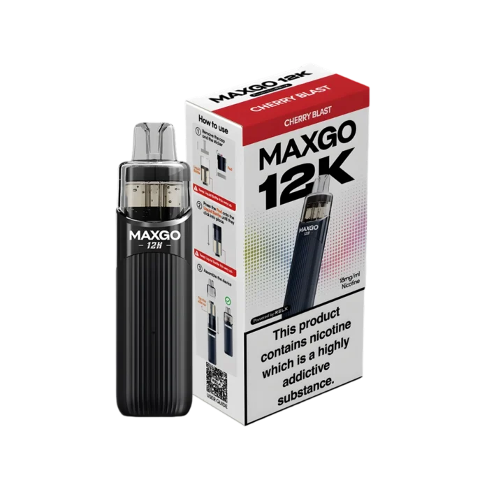 Relx Maxgo 12K Prefilled Pod Kit-Cherry Blast