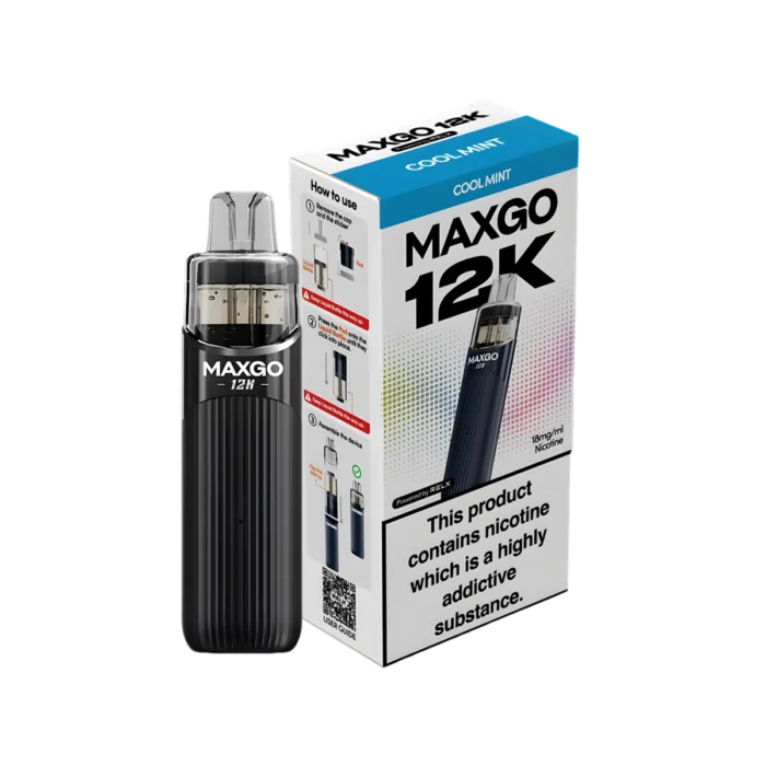 Relx Maxgo 12K Prefilled Pod Kit-Cool Mint