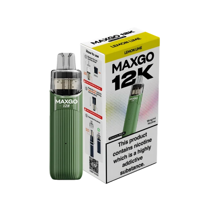 Relx Maxgo 12K Prefilled Pod Kit-Lemon Lime