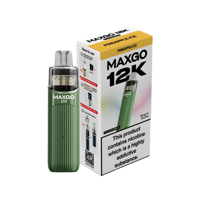 Relx Maxgo 12K Prefilled Pod Kit-Pineapple Ice