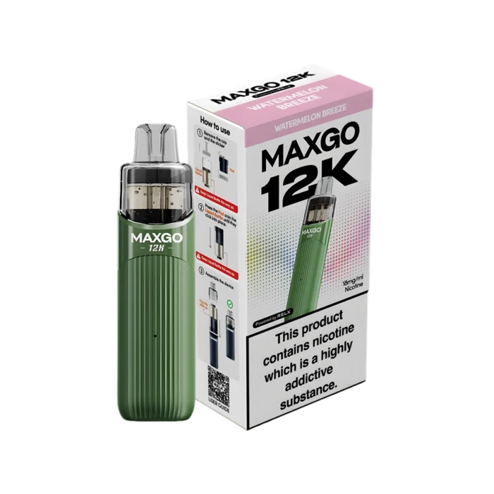 Relx Maxgo 12K Prefilled Pod Kit-Watermelon Breeze