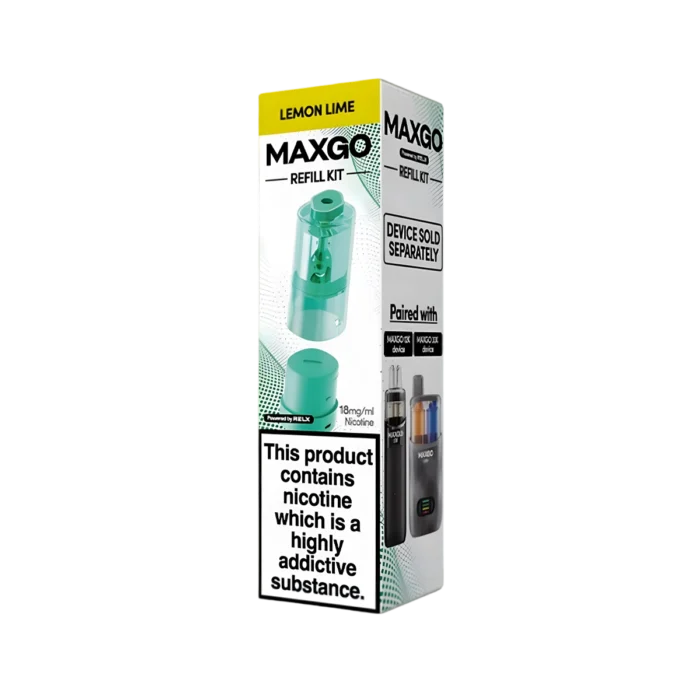 Relx Maxgo Prefilled Pods - Lemon Lime