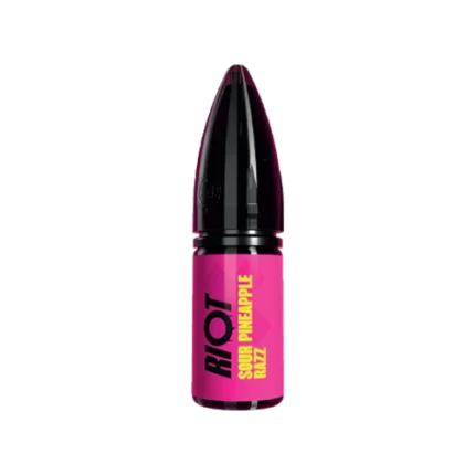 Sour Pineapple Razz Nic Salt E-liquid by Riot X