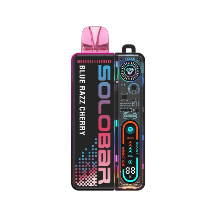 Solo Bar 30K Prefilled Pod Kit-Blue Razz Cherry