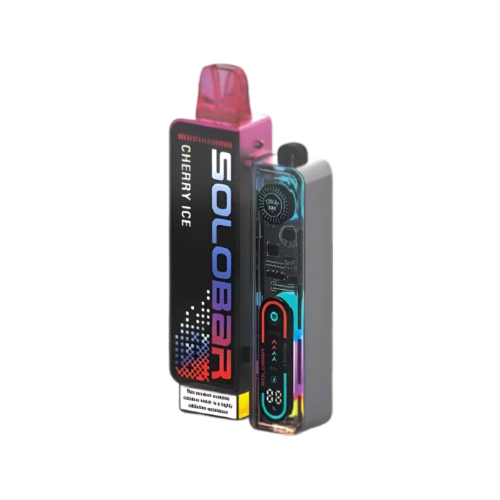Solo-Bar-30K-Prefilled-Pod-Kit-Cherry Ice-Strawberry Raspberry Cherry