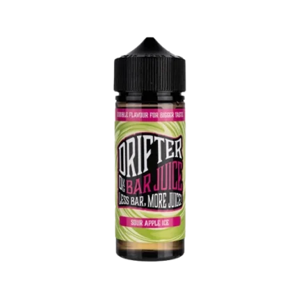 Sour Apple Ice Shortfill E-Liquid by Drifter Bar Juice 100ml
