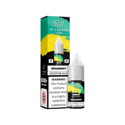 Spearmint Nic Salt E-Liquid by Al Fakher 10ml