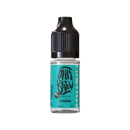 Spearmint E-Liquid by Ohm Brew 50/50 Nic Salts