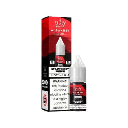 Strawberry Punch Nic Salt E-Liquid by Al Fakher 10ml