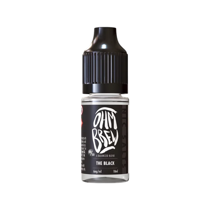 The-Black-Ohm-Brew-Nic-Salt-50-50-E-Liquid