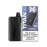 Titan X 10K Prefilled Pod Vape Kit - Blueberry Sour Raspberry