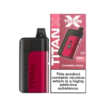 Titan X 10K Prefilled Pod Vape Kit - Cherry Fizz