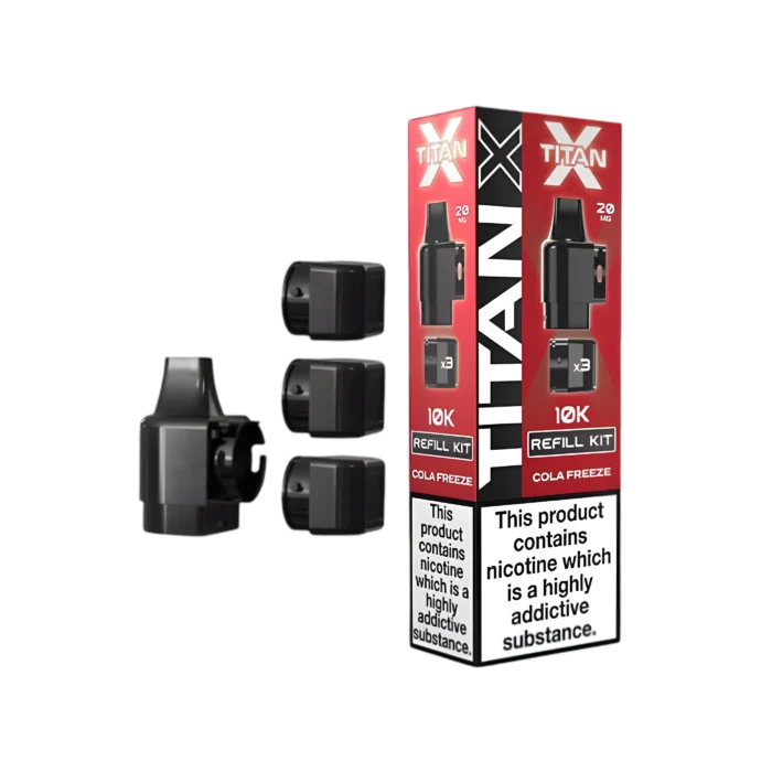 Titan X 10K Prefilled Pods - Cola Freeze