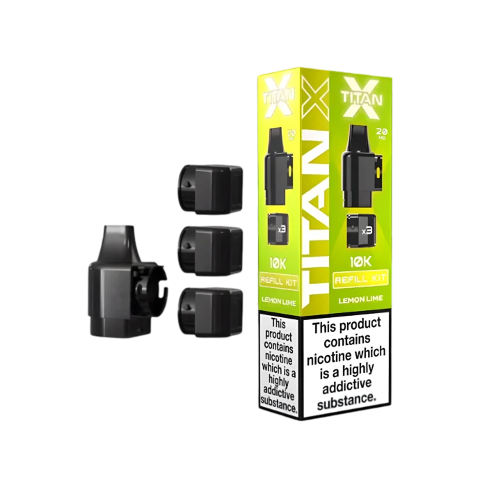 Titan X 10K Prefilled Pods - Lemon Lime
