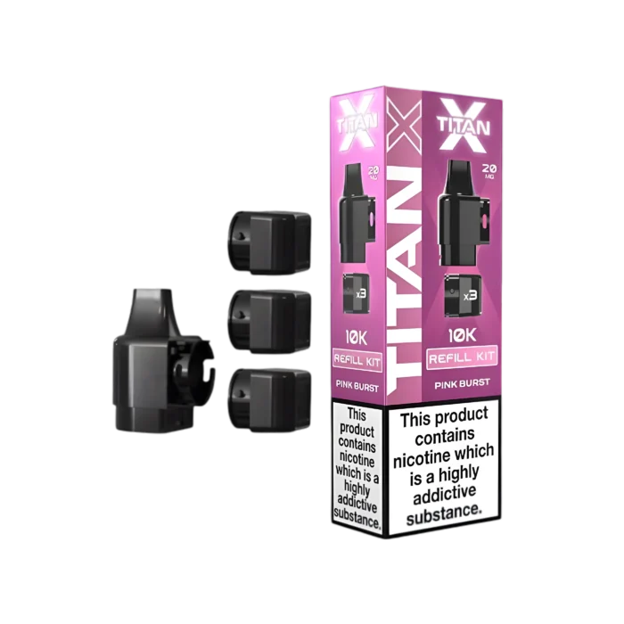 Titan X 10K Prefilled Pods - Pink Burst